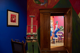 В Еврейском музее открылась выставка-путешествие  «В ожидании чуда. Посвящение Марку Шагалу»